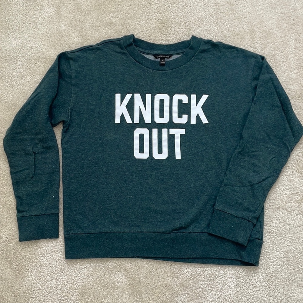 Banana Republic Graphic Pullover - KNOCK OUT